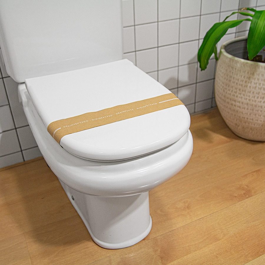 Nastro sigillo WC